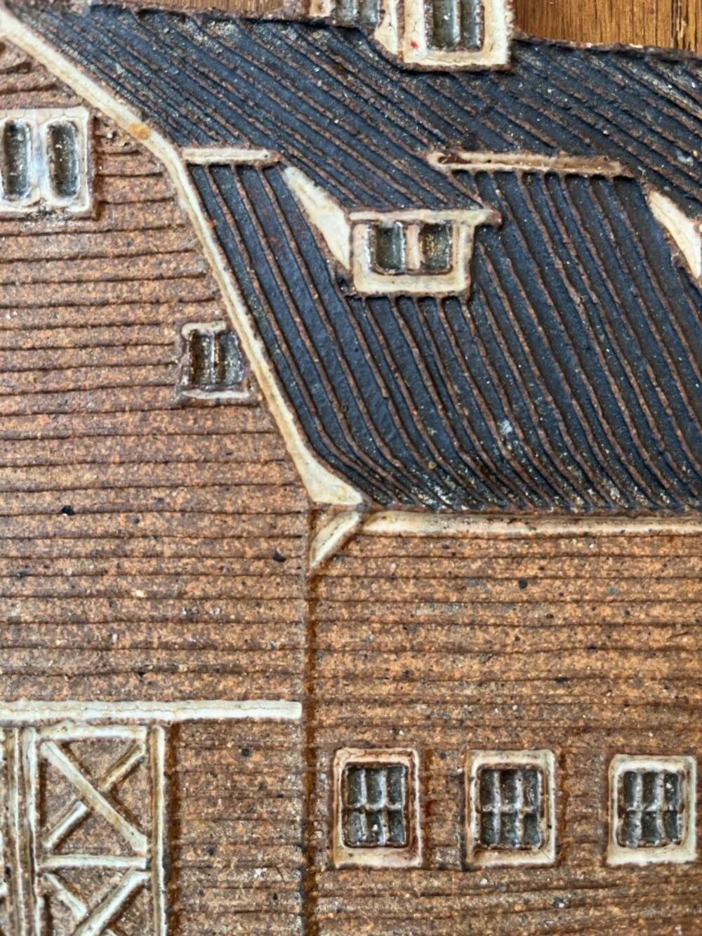 Vintage Barn Trivet Victoria Littlejohn Ceramics
